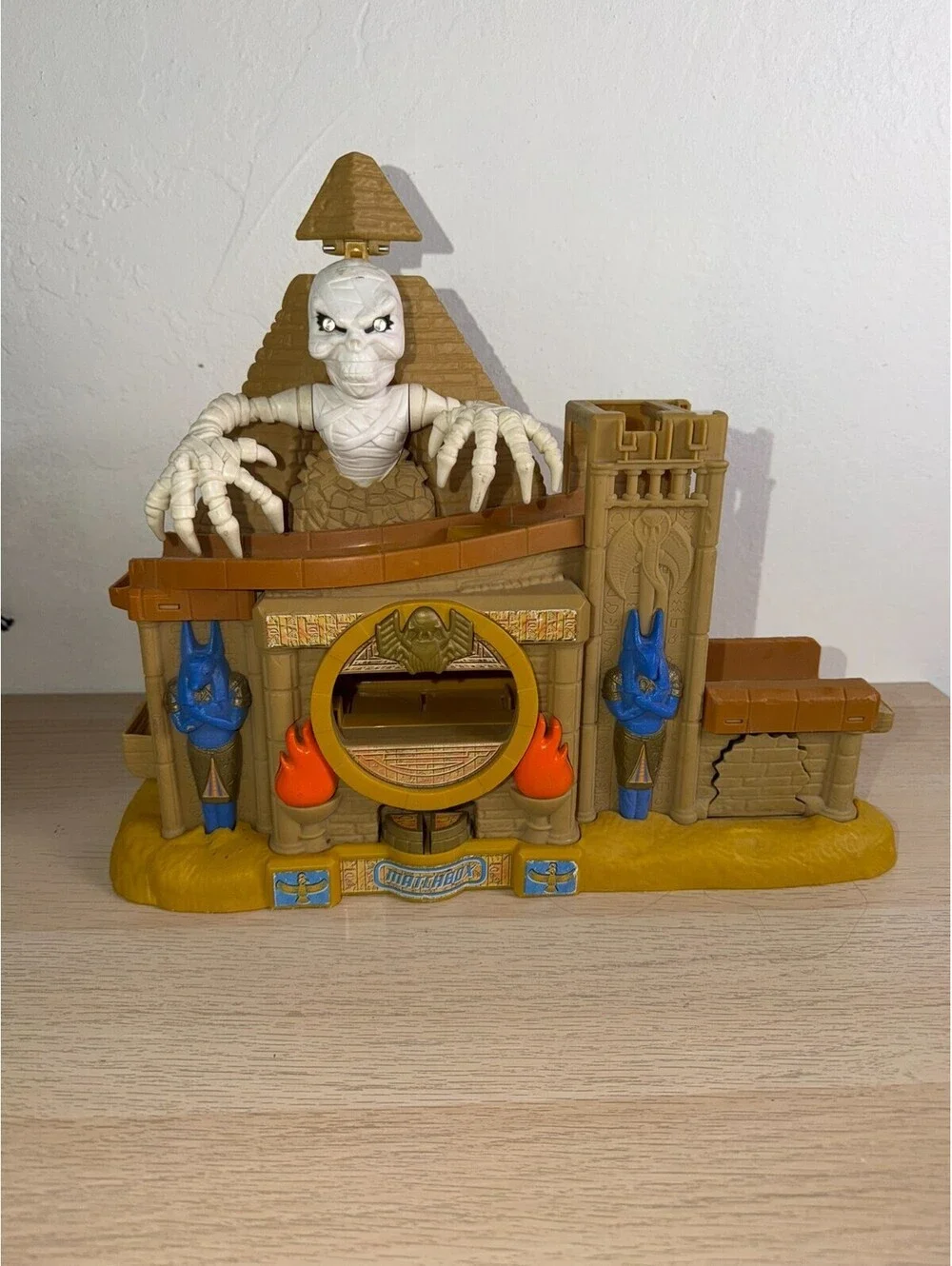 Mighty Max Mummy Pyramid Playset 2003 Mattel J6586 Egyptian Temple Toy